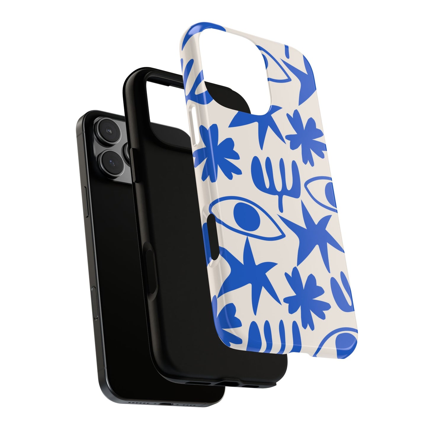 Eye Catcher Blue Phone Case