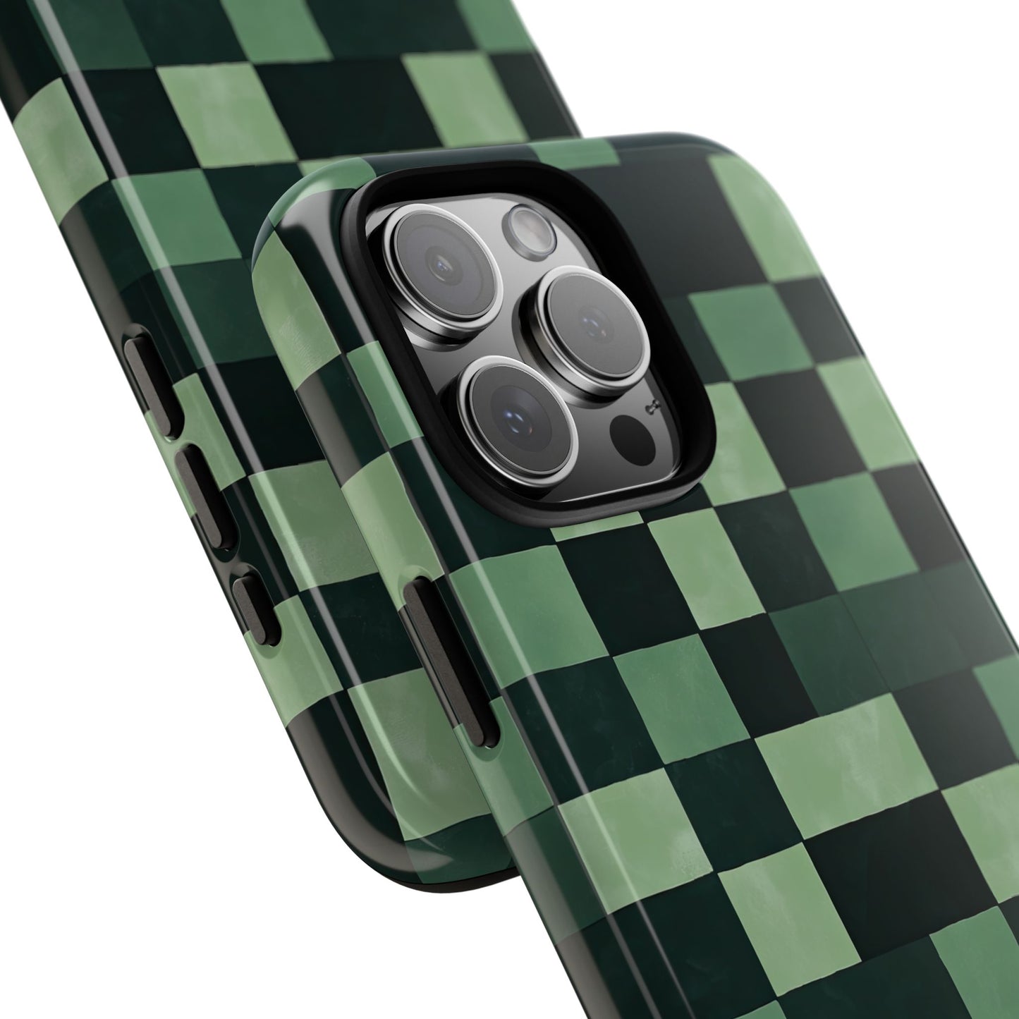 Emerald Grid Phone Case