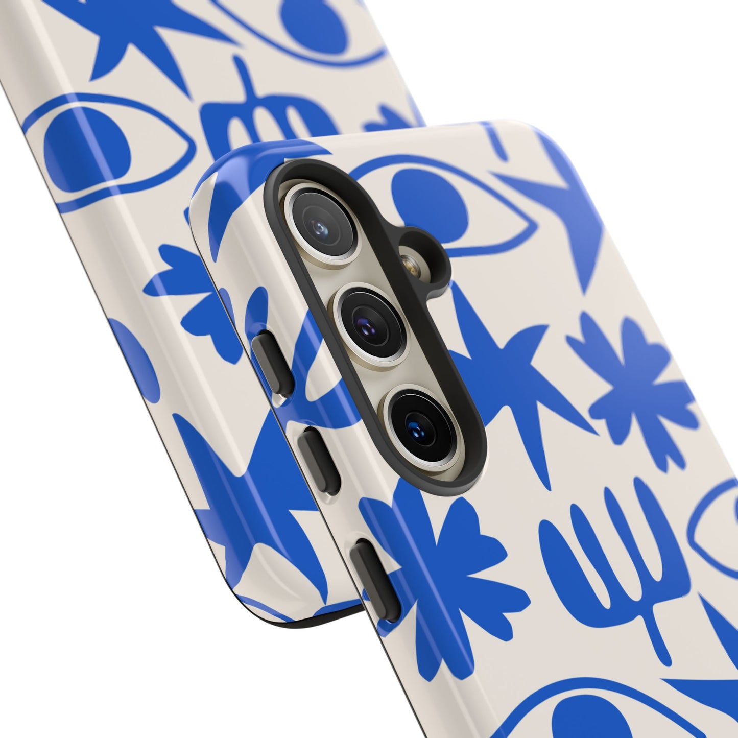 Eye Catcher Blue Phone Case