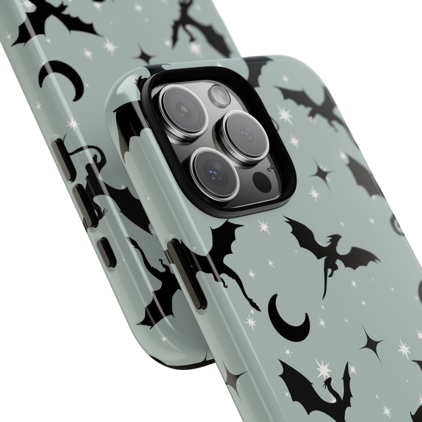 Mythic Night Dragon Phone Case Green