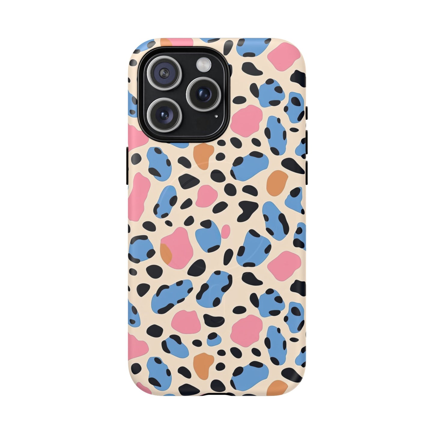 Terrazzo Leopard MagSafe Phone Case
