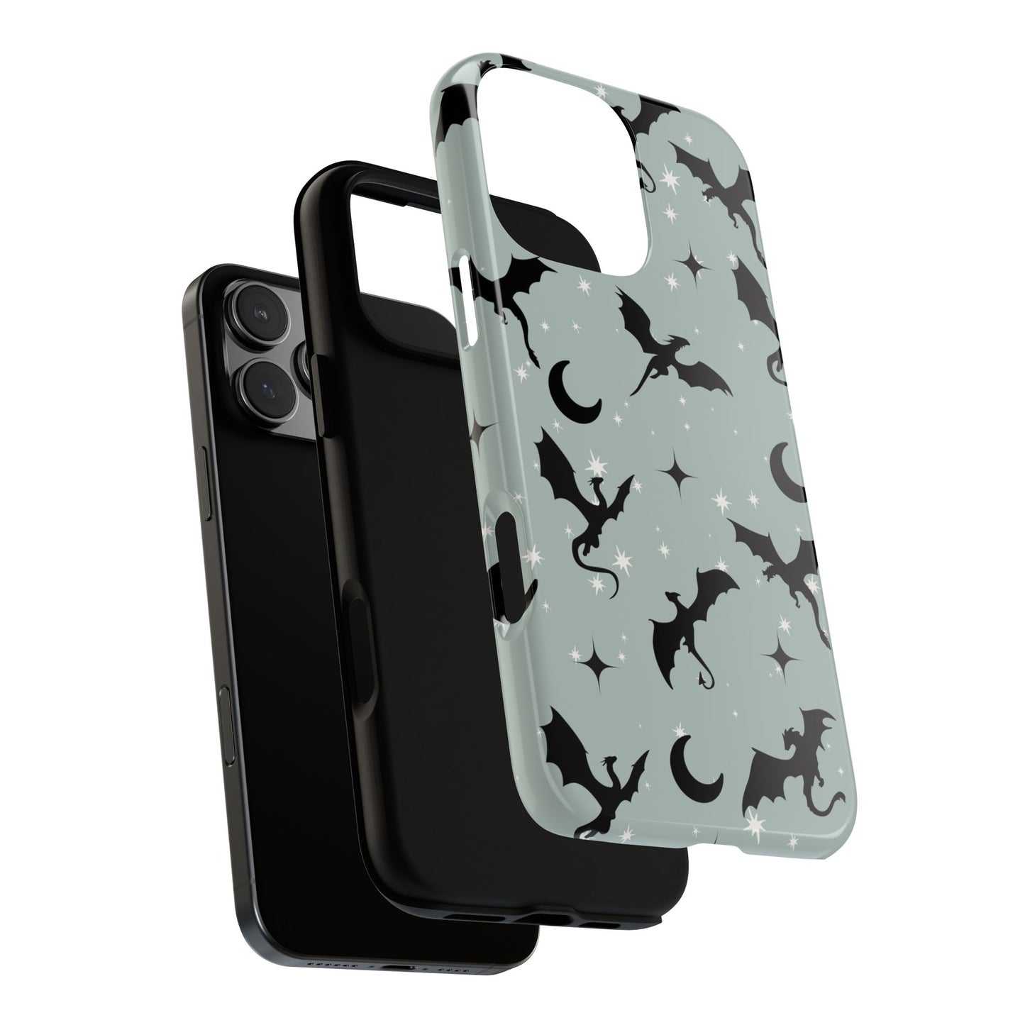 Mythic Night Dragon Phone Case Green