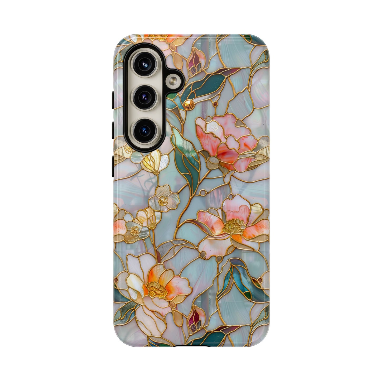 Floral Mosaic Glow Phone Case
