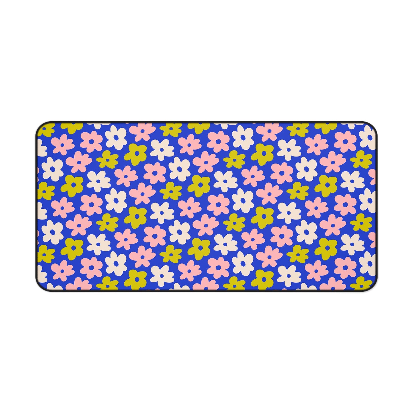Retro Floral Desk Mat