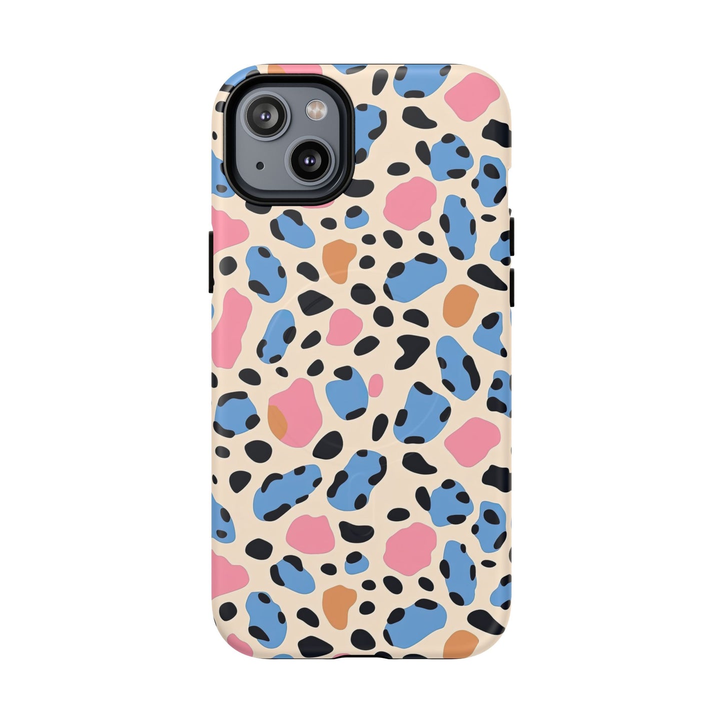 Terrazzo Leopard MagSafe Phone Case