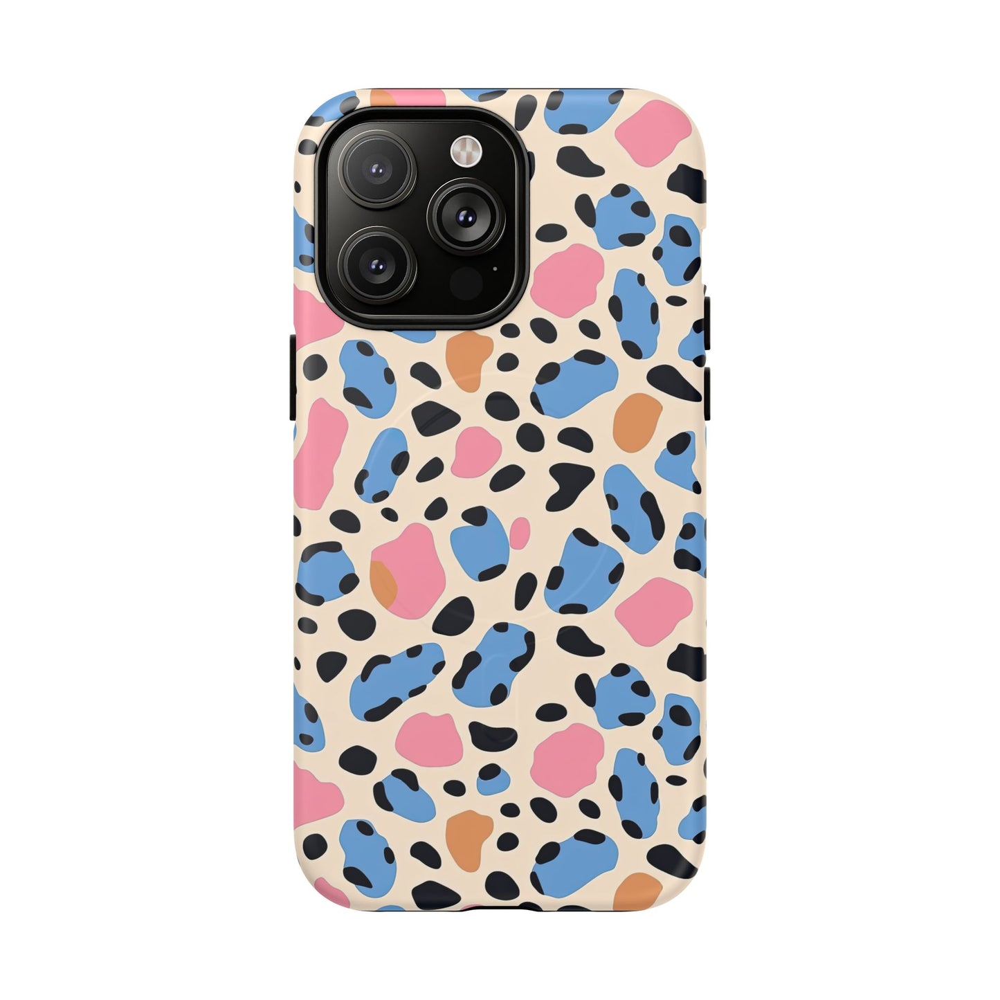 Terrazzo Leopard MagSafe Phone Case