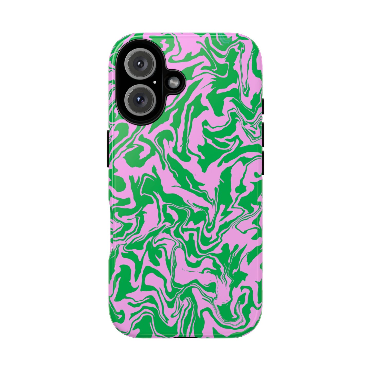 Dream Current | Pink and Green Swirl Phone Case