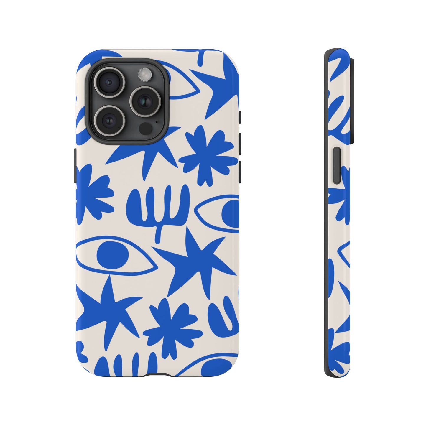 Eye Catcher Blue Phone Case