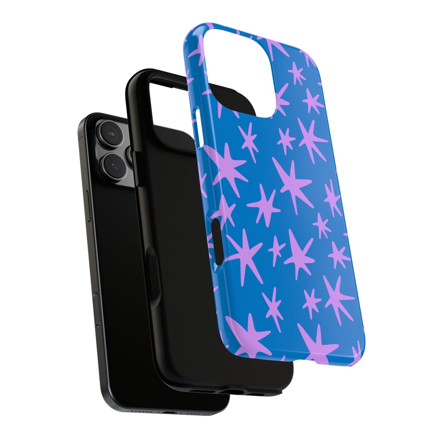 Starstruck | Blue and Purple Star Phone Case