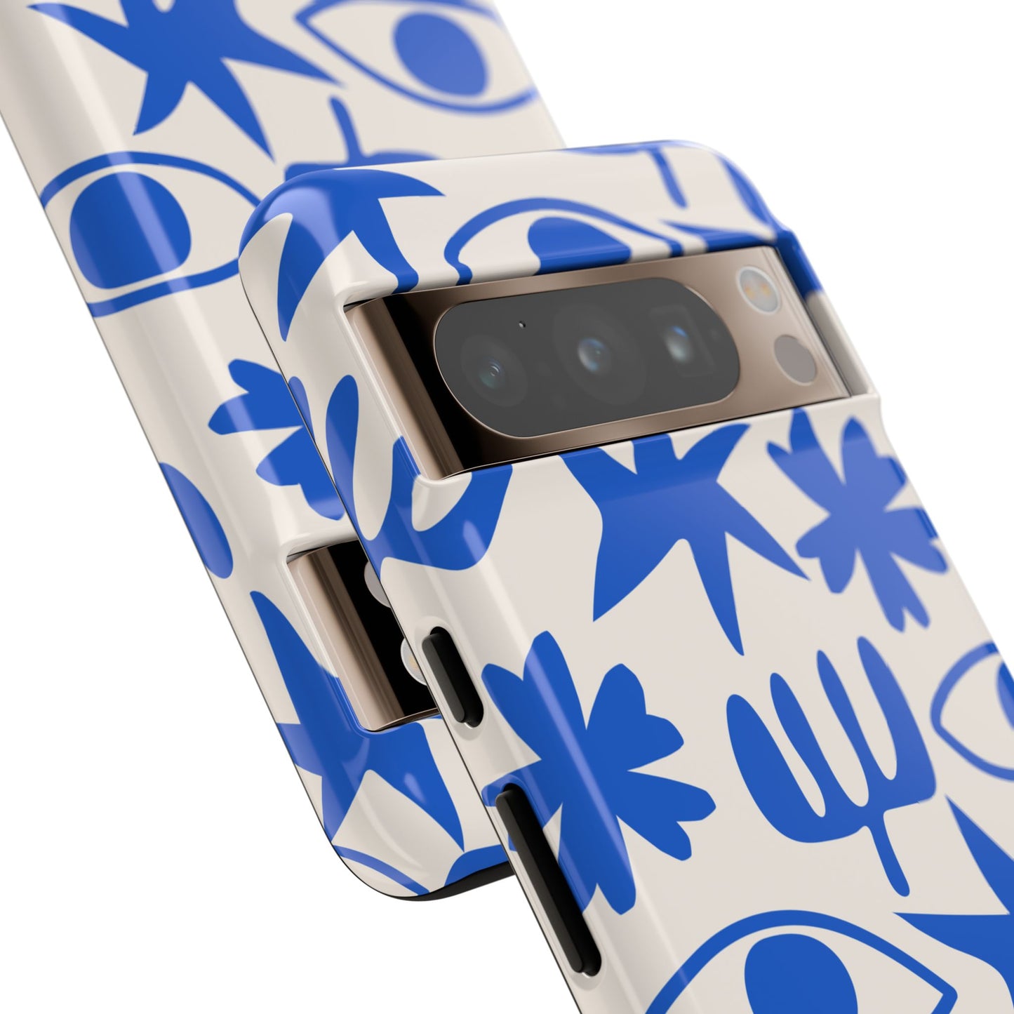 Eye Catcher Blue Phone Case