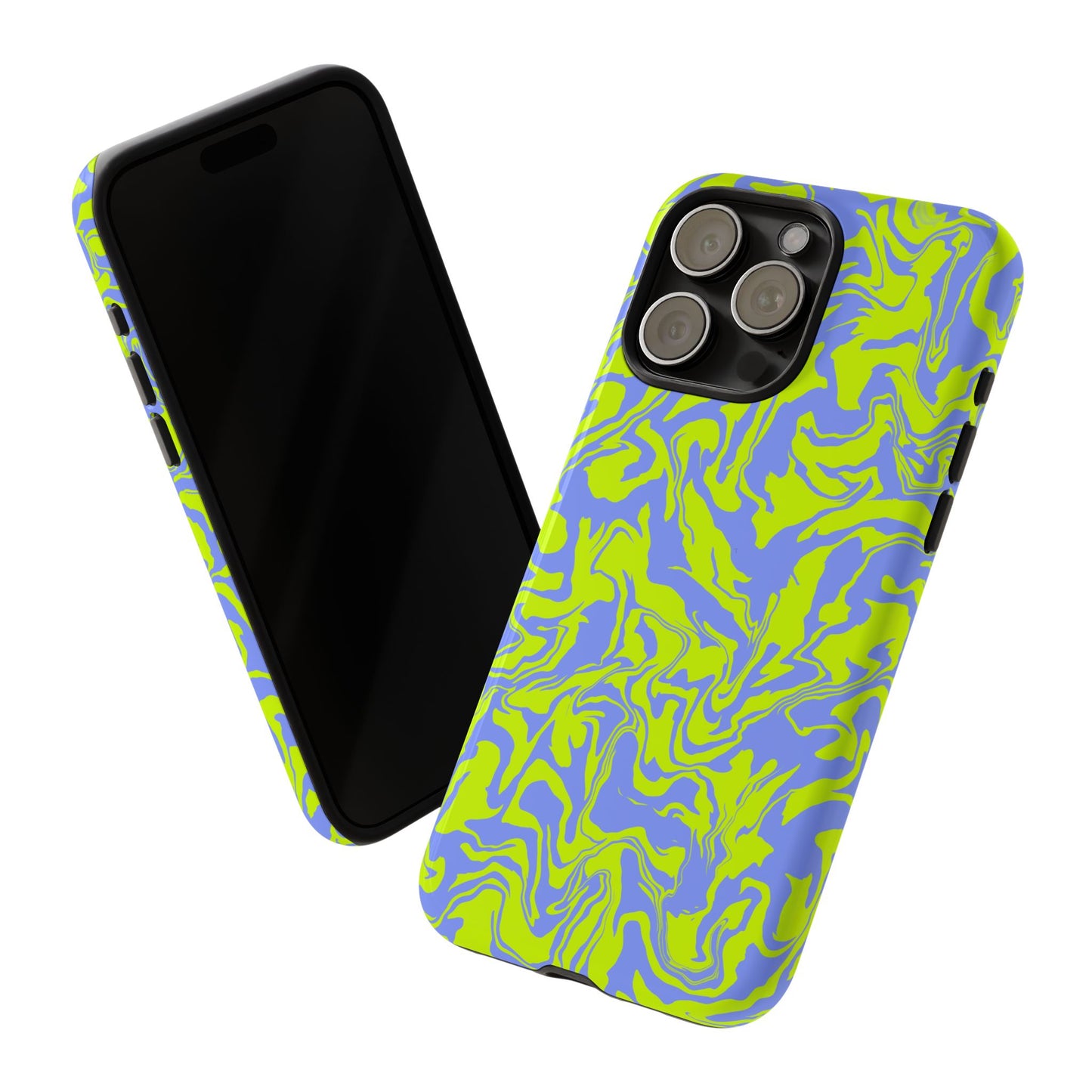Dream Current | Lavender and Green Swirl Phone Case