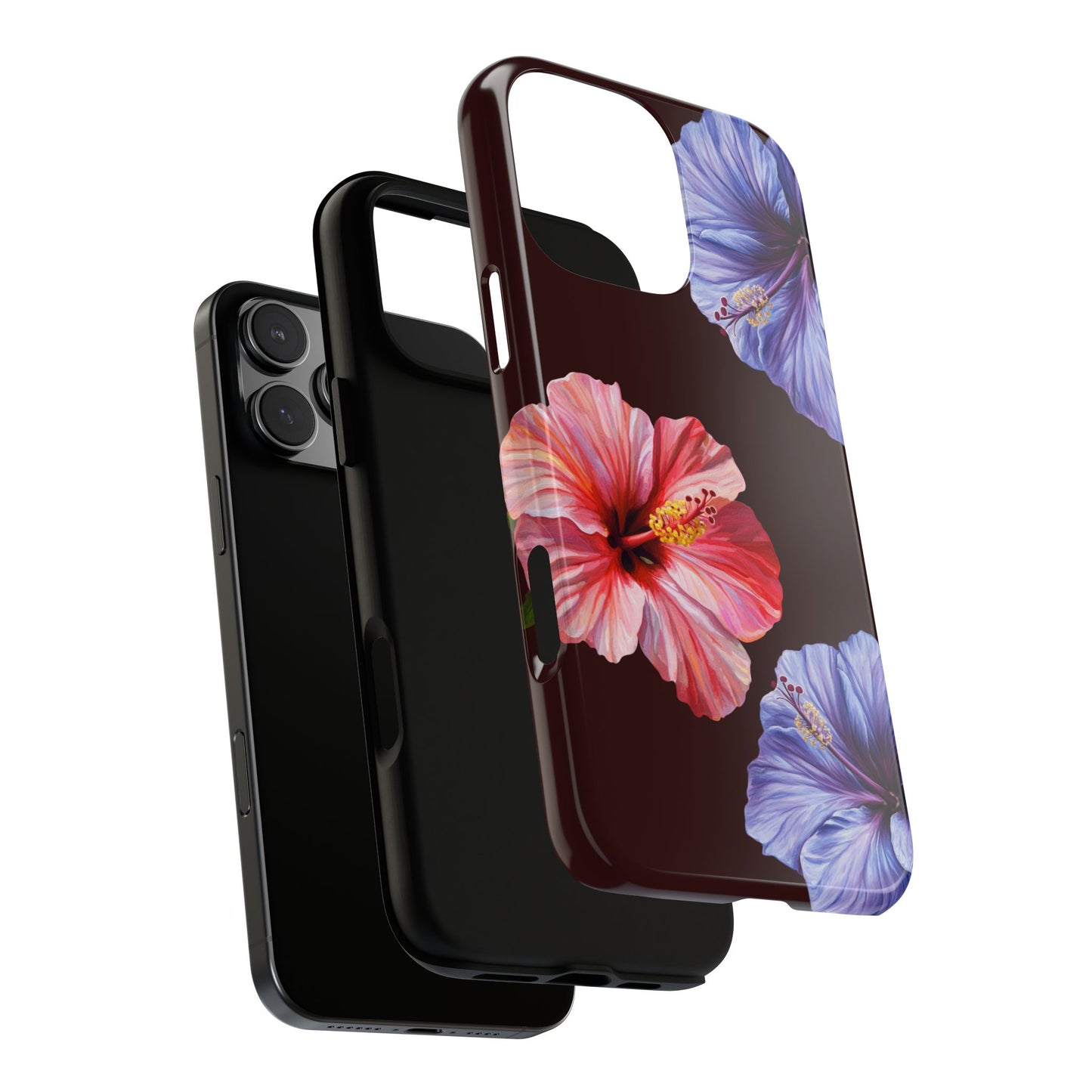 Hibiscus Flower | Purple and Pink Floral Phone Case