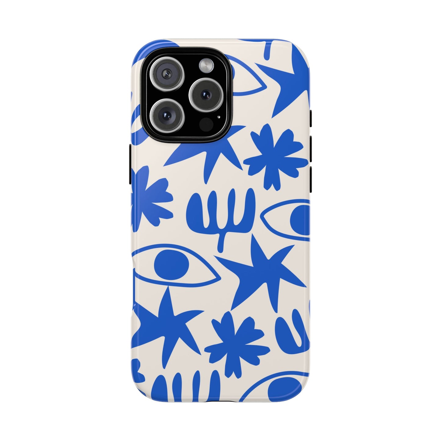 Eye Catcher Blue Phone Case