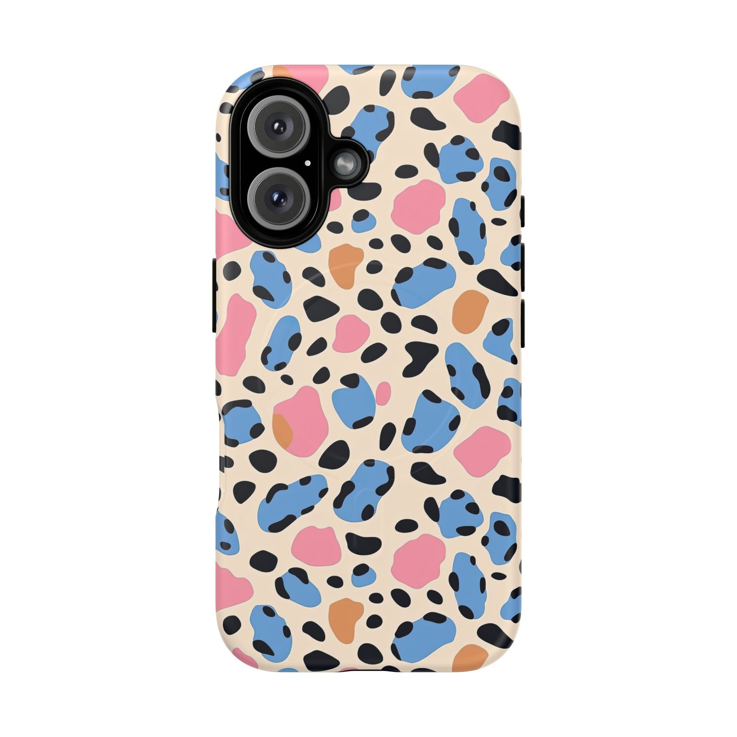 Terrazzo Leopard MagSafe Phone Case