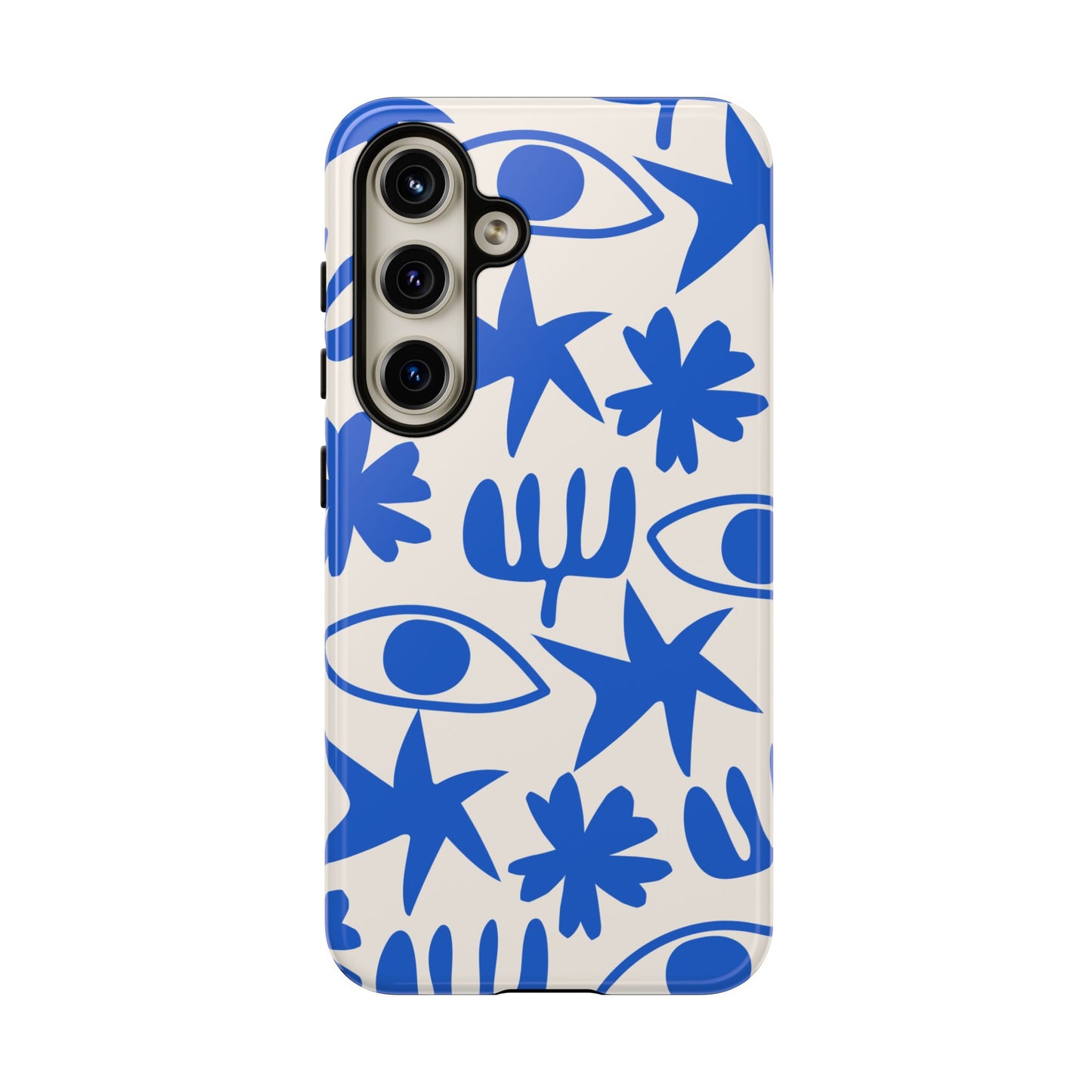 Eye Catcher Blue Phone Case