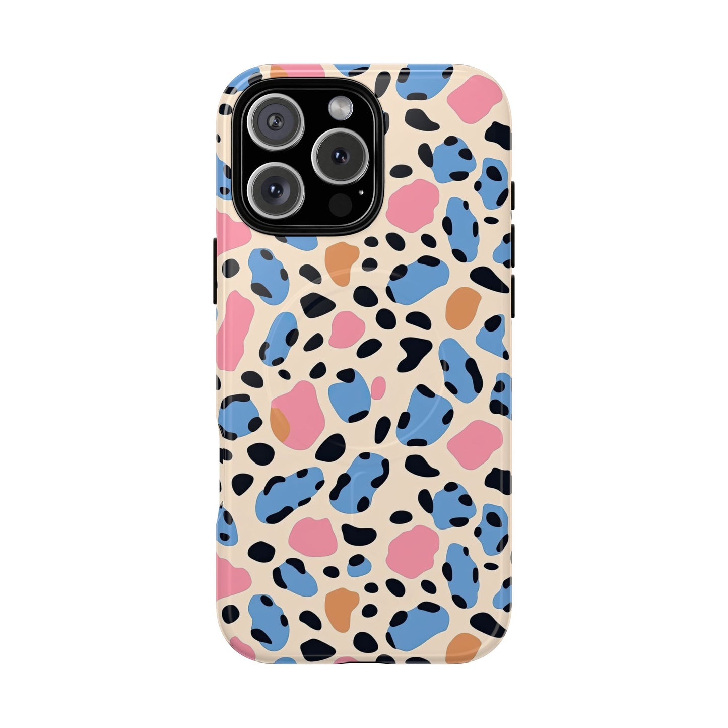 Terrazzo Leopard MagSafe Phone Case