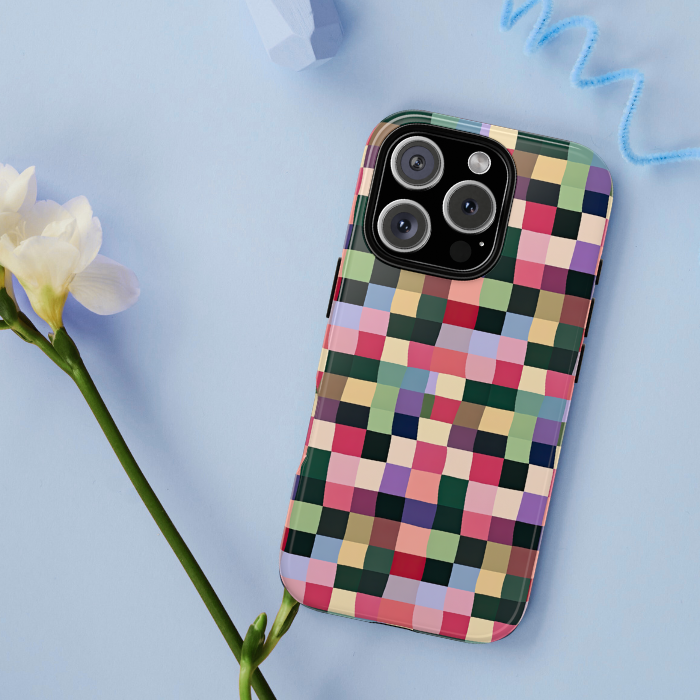 Pixelated Prism Phone Case
