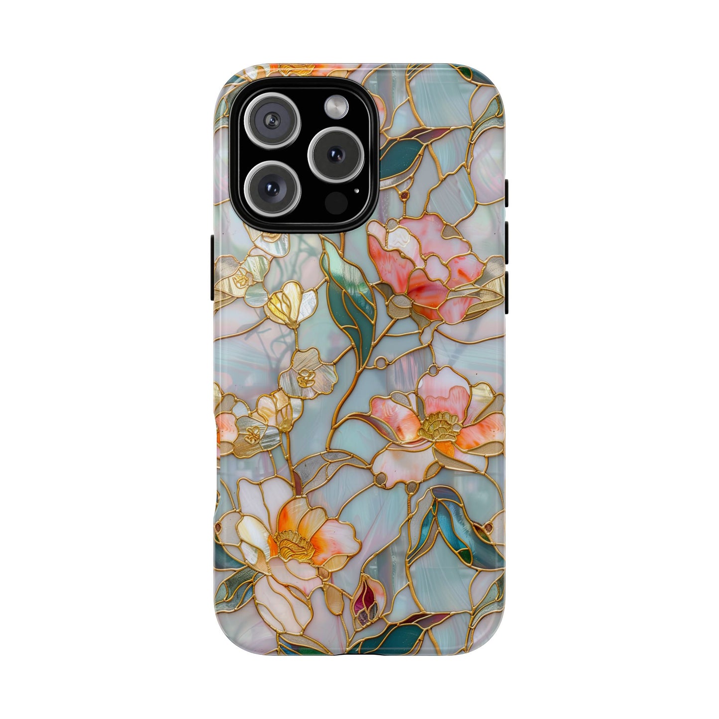 Floral Mosaic Glow Phone Case