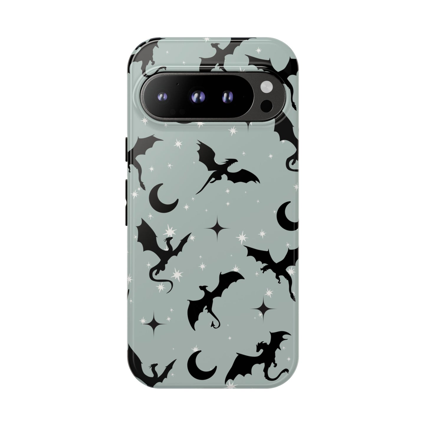 Mythic Night Dragon Phone Case Green