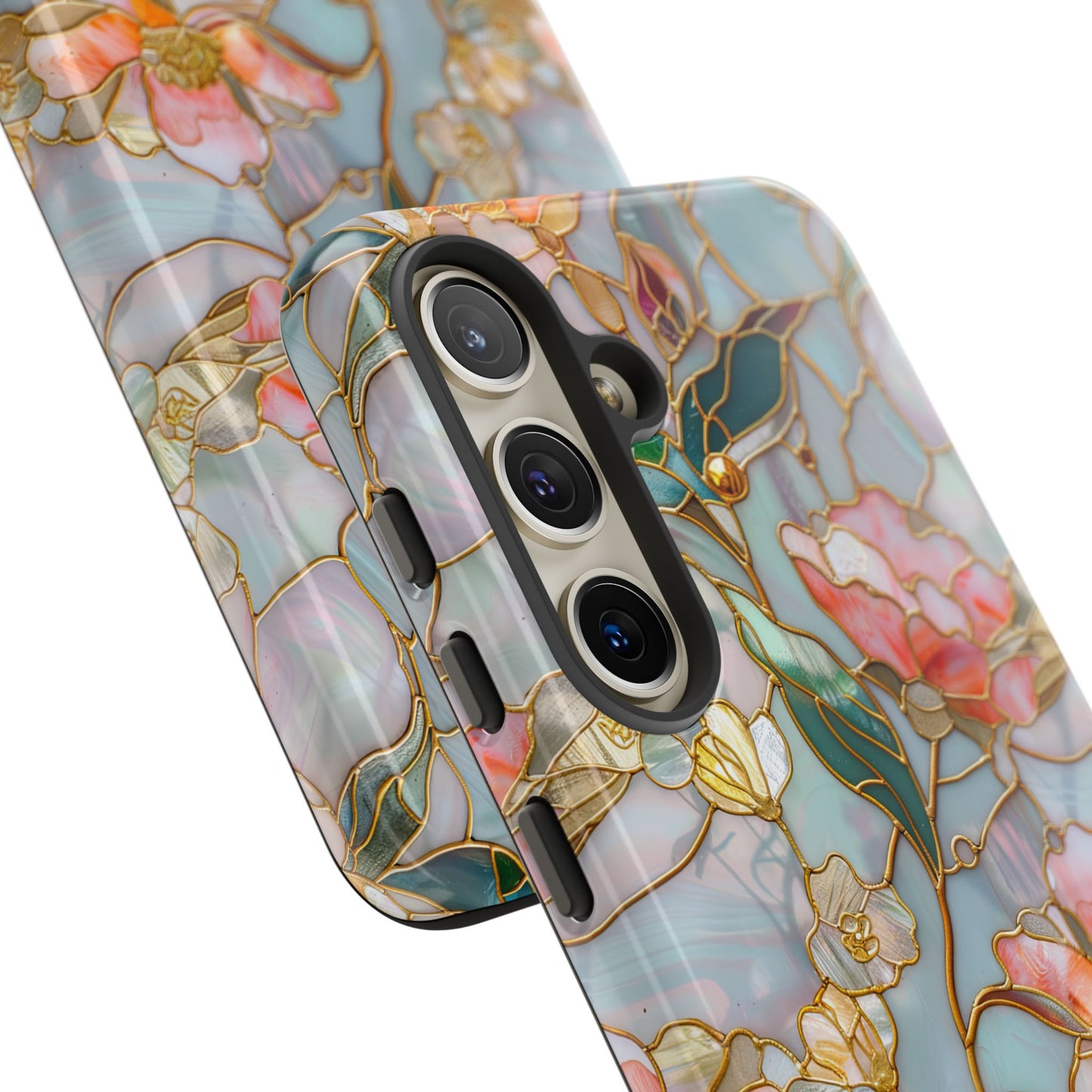 Floral Mosaic Glow Phone Case