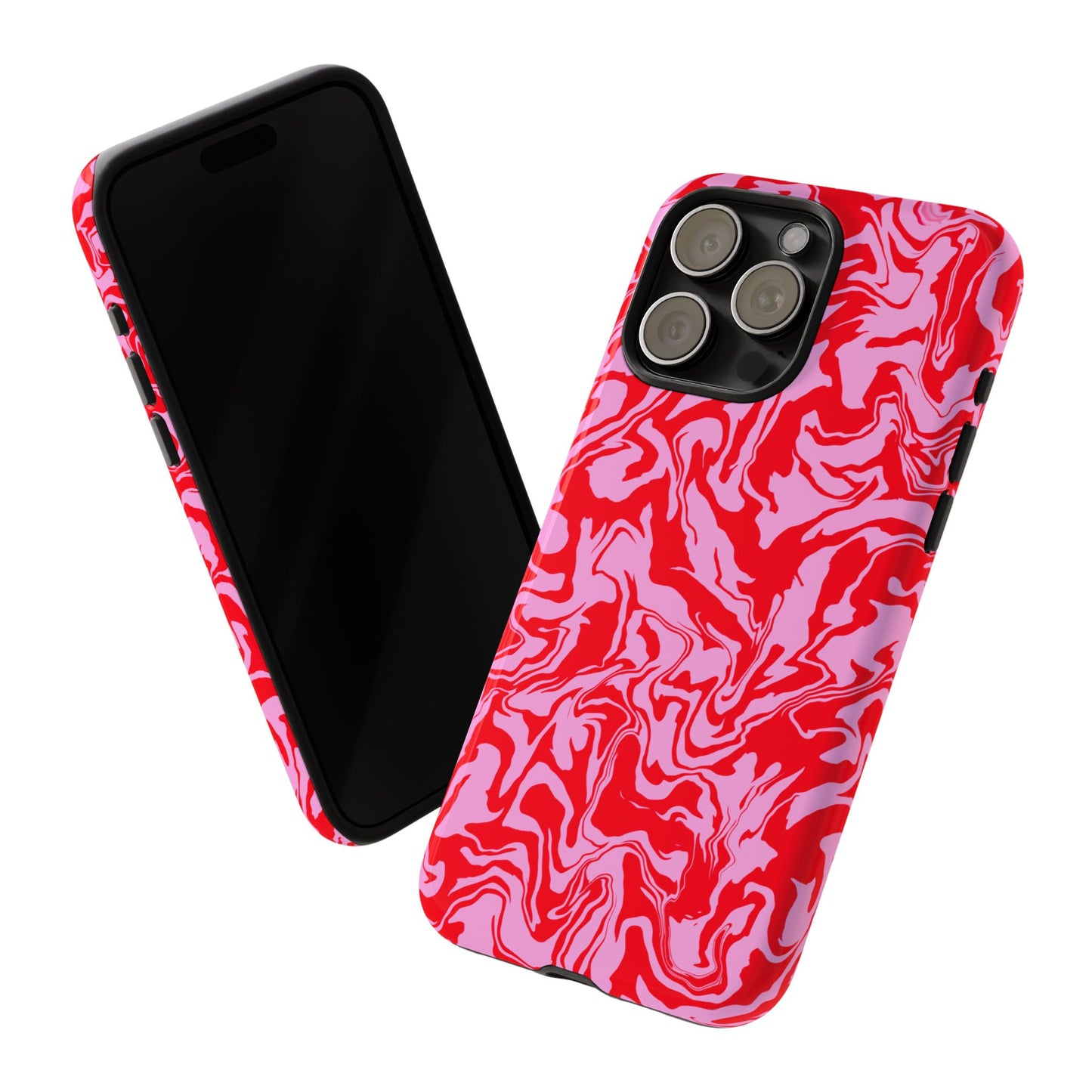 Dream Current | Pink and Red Swirl Phone Case