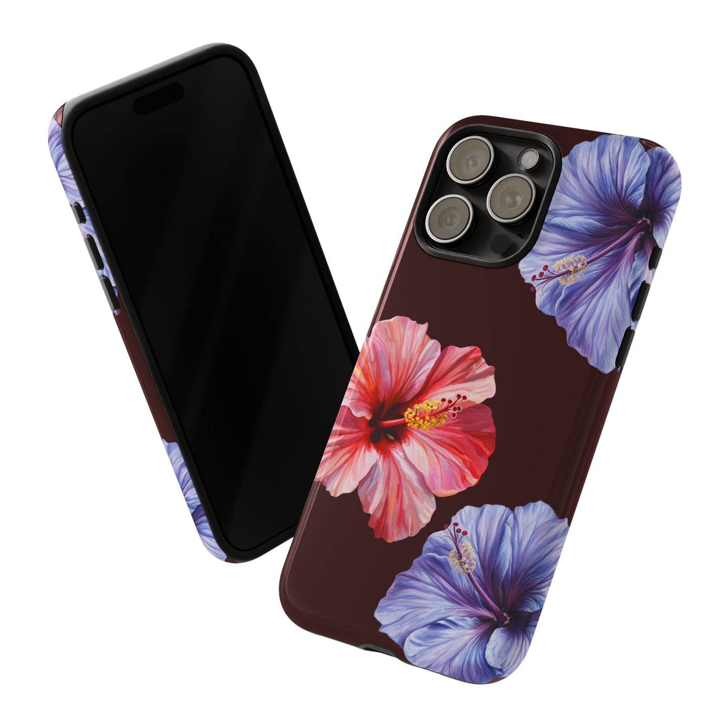Hibiscus Flower | Purple and Pink Floral Phone Case