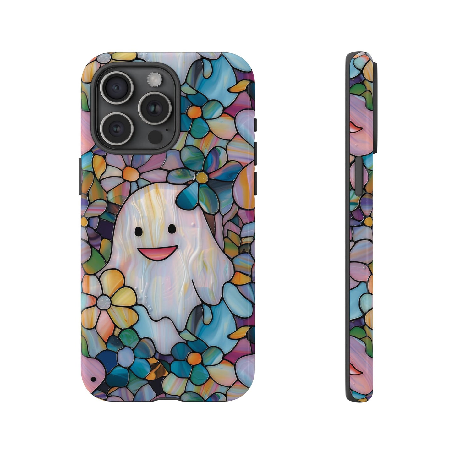 Ghostly Faux Glass Phone Case