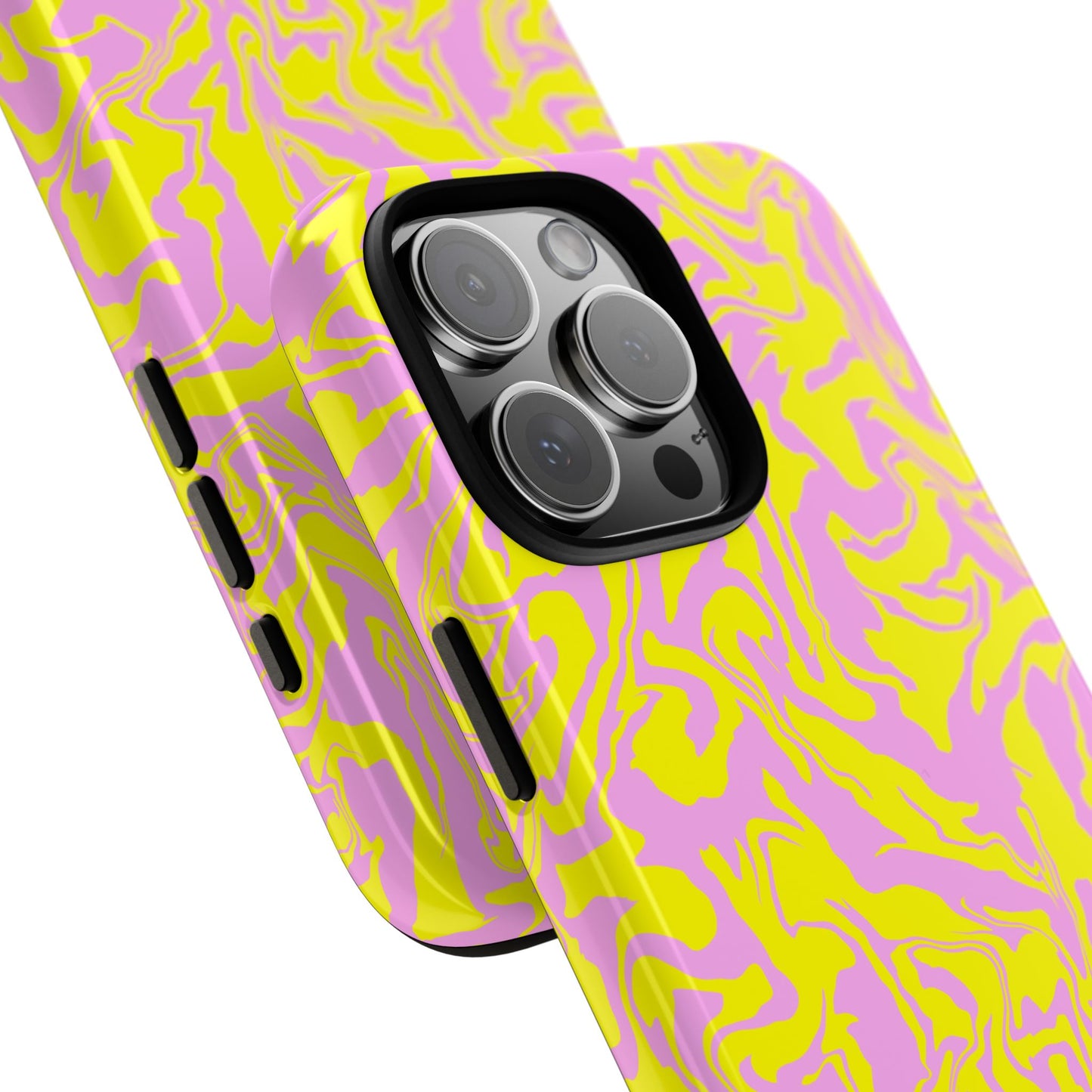 Dream Current | Pink and Yellow Swirl Phone Case