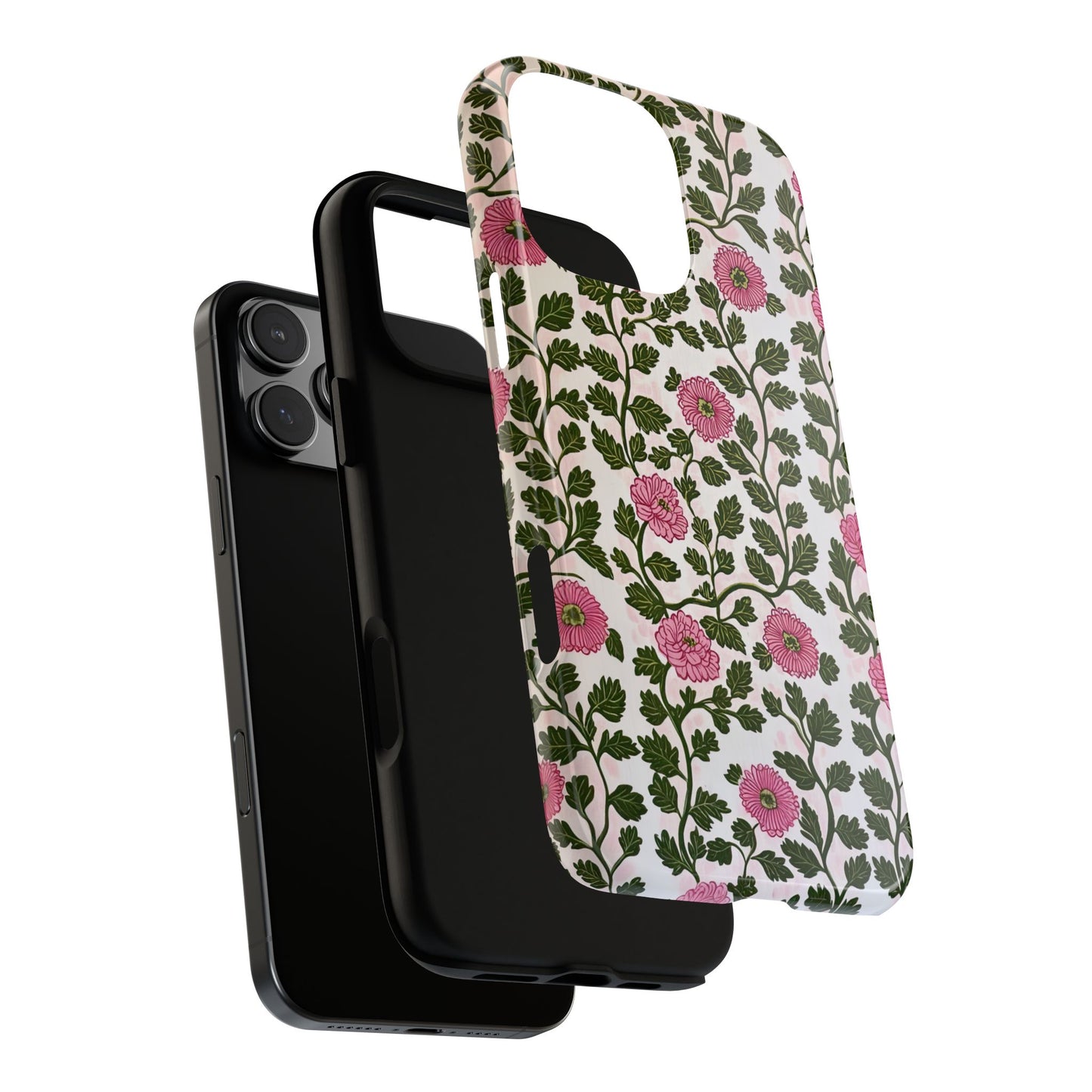 Floral Block Print Phone Case