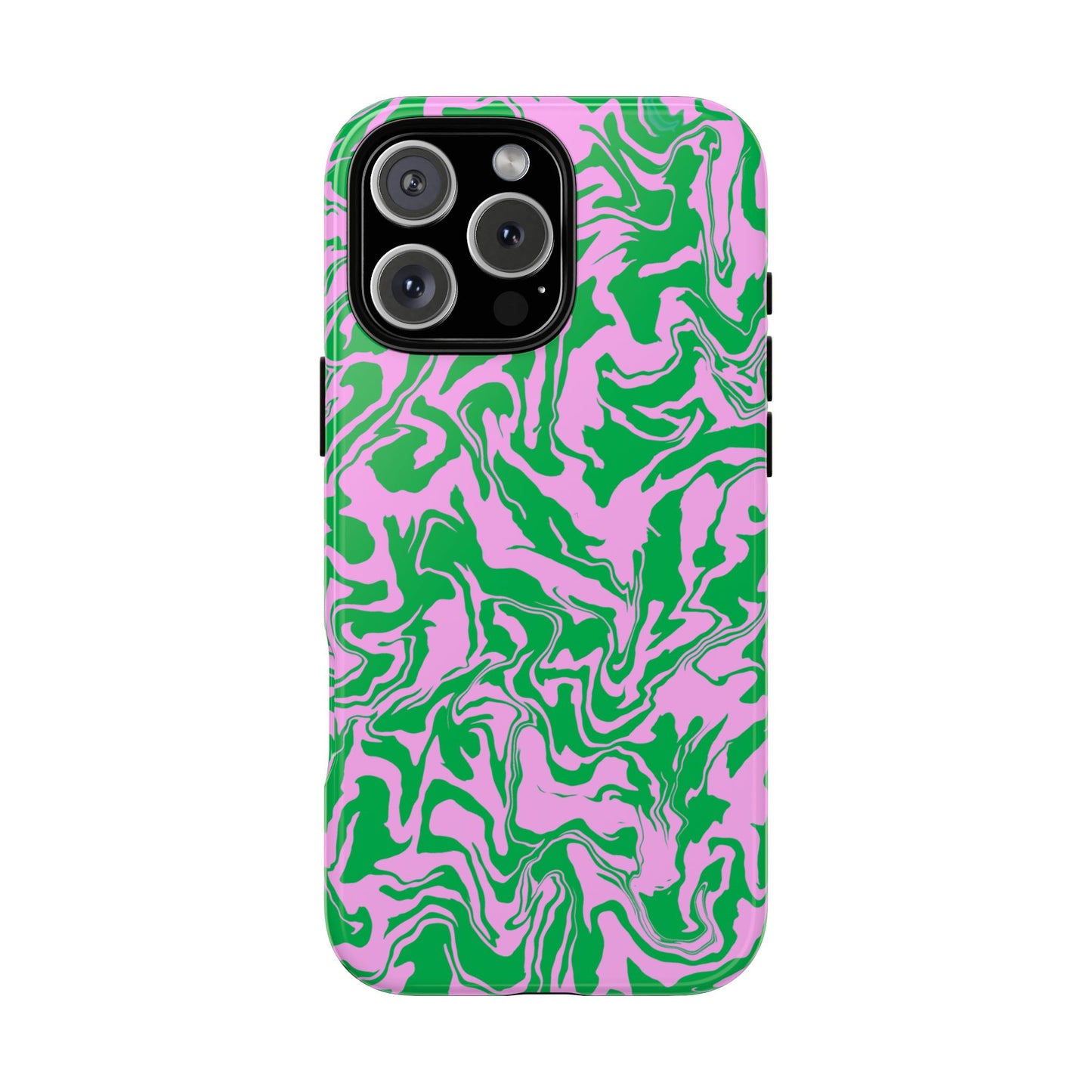 Dream Current | Pink and Green Swirl Phone Case