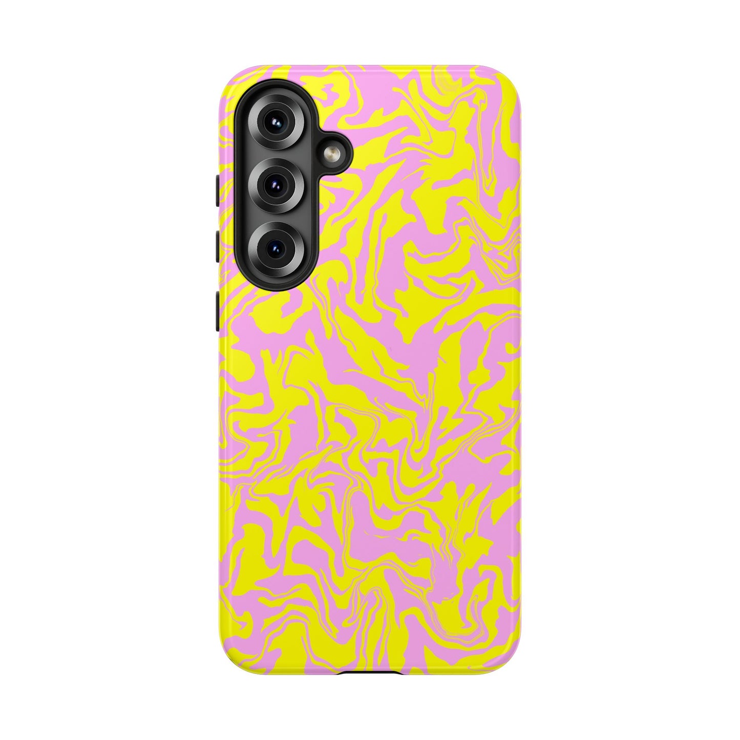 Dream Current | Pink and Yellow Swirl Phone Case