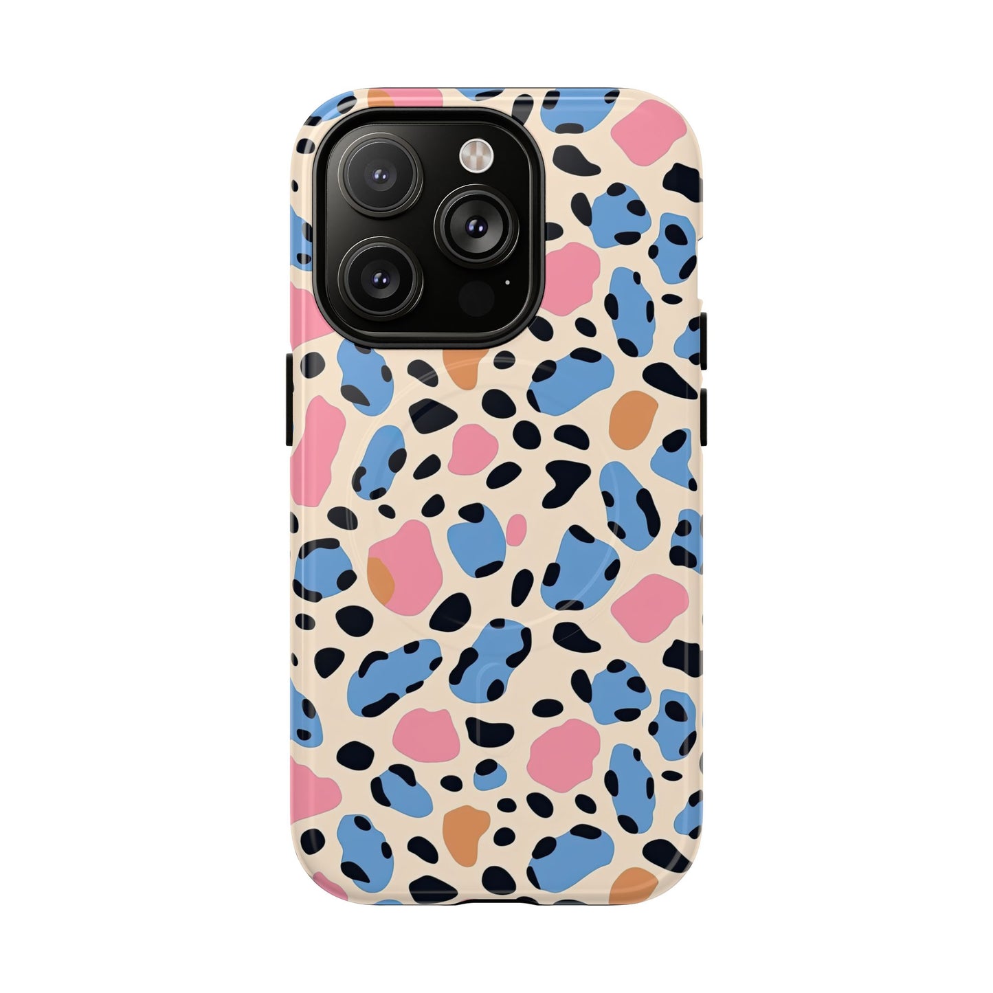 Terrazzo Leopard MagSafe Phone Case