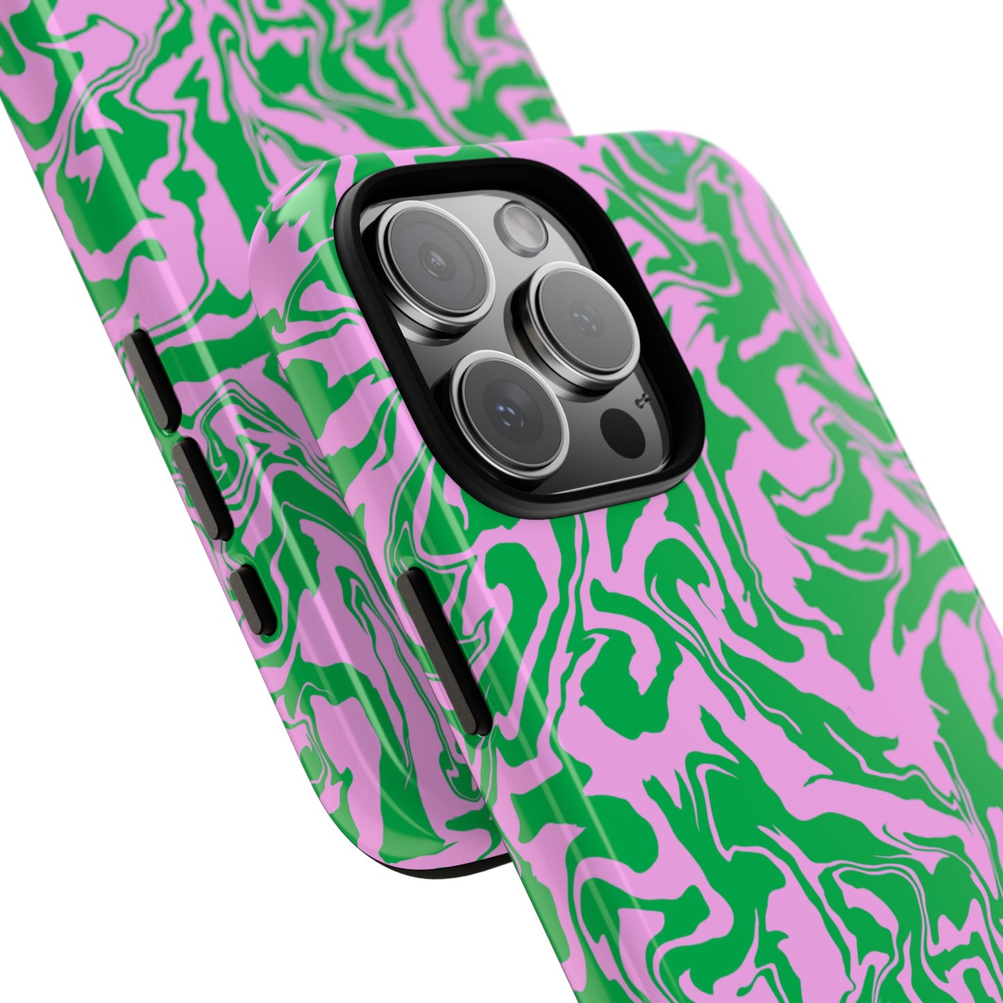 Dream Current | Pink and Green Swirl Phone Case