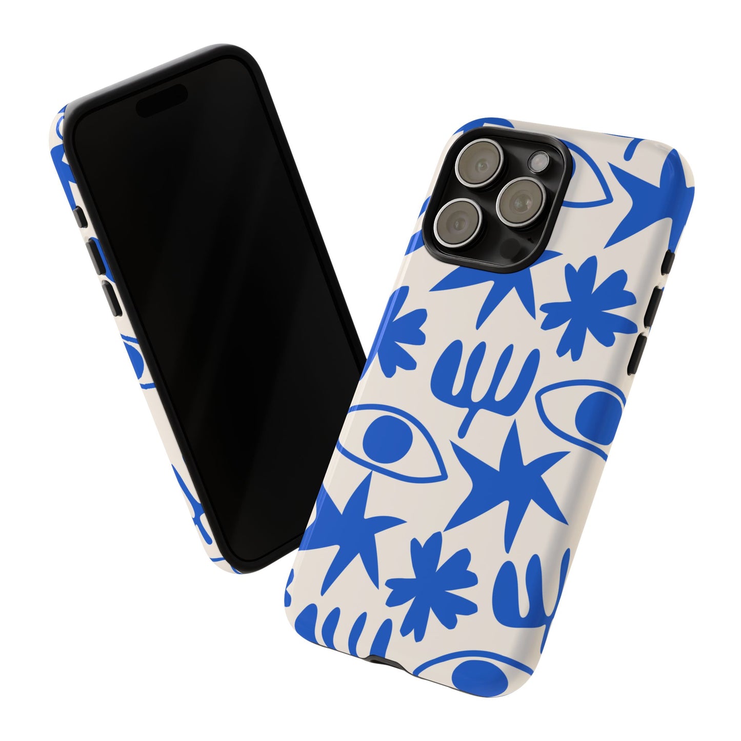 Eye Catcher Blue Phone Case