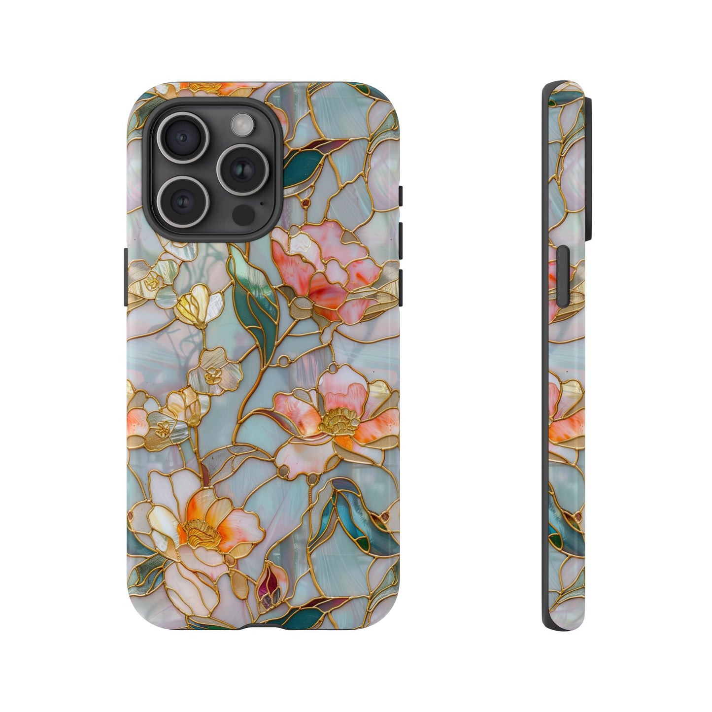 Floral Mosaic Glow Phone Case
