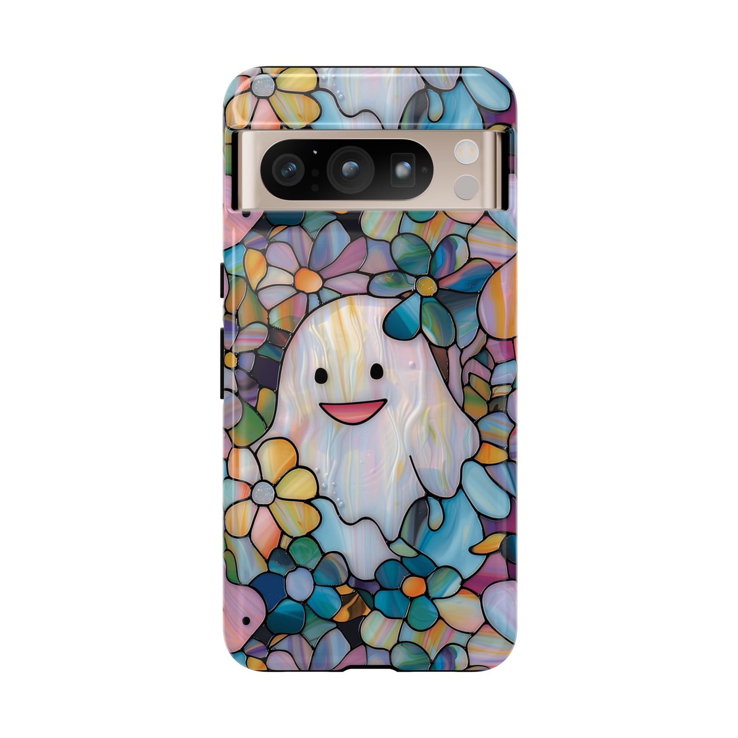 Ghostly Faux Glass Phone Case