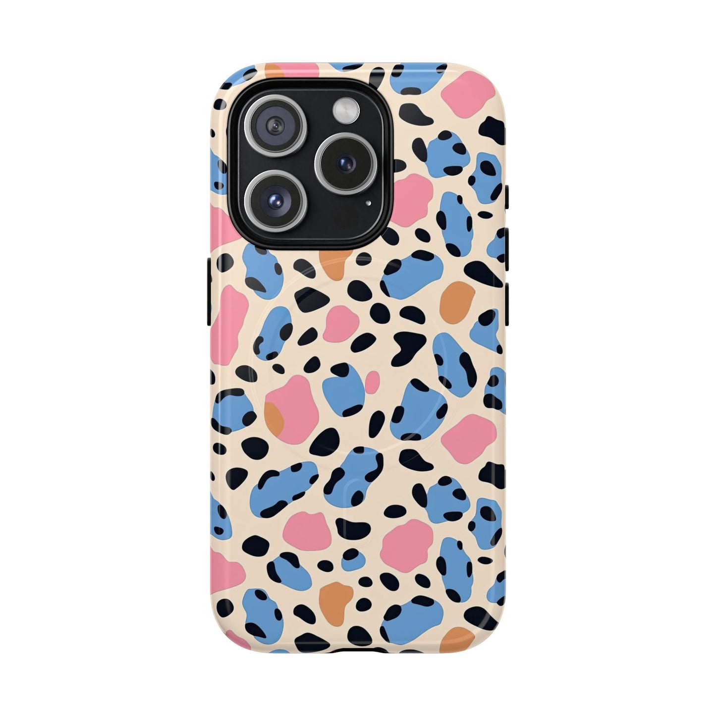 Terrazzo Leopard MagSafe Phone Case