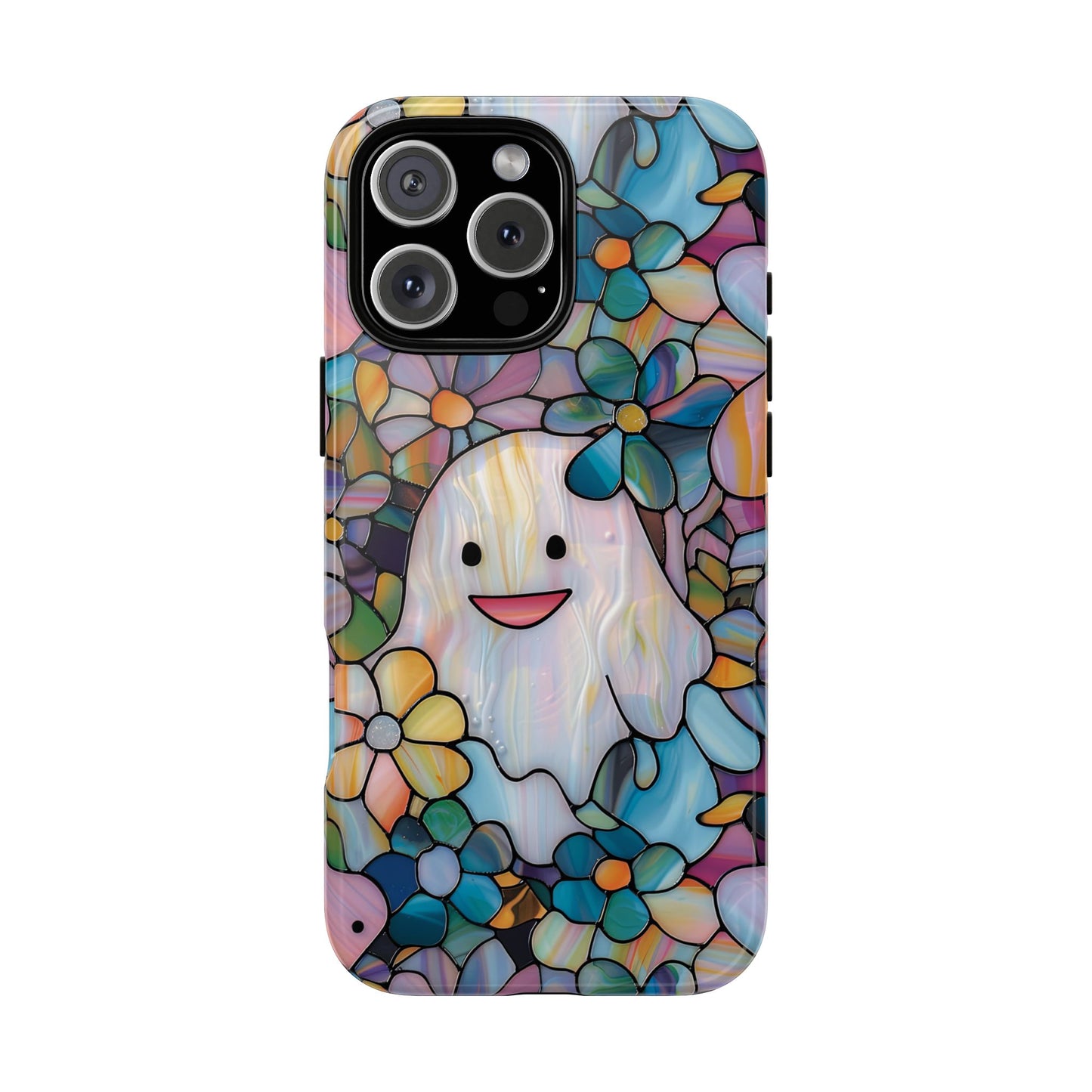 Ghostly Faux Glass Phone Case