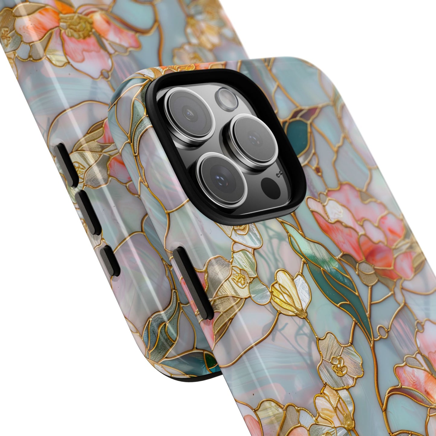 Floral Mosaic Glow Phone Case
