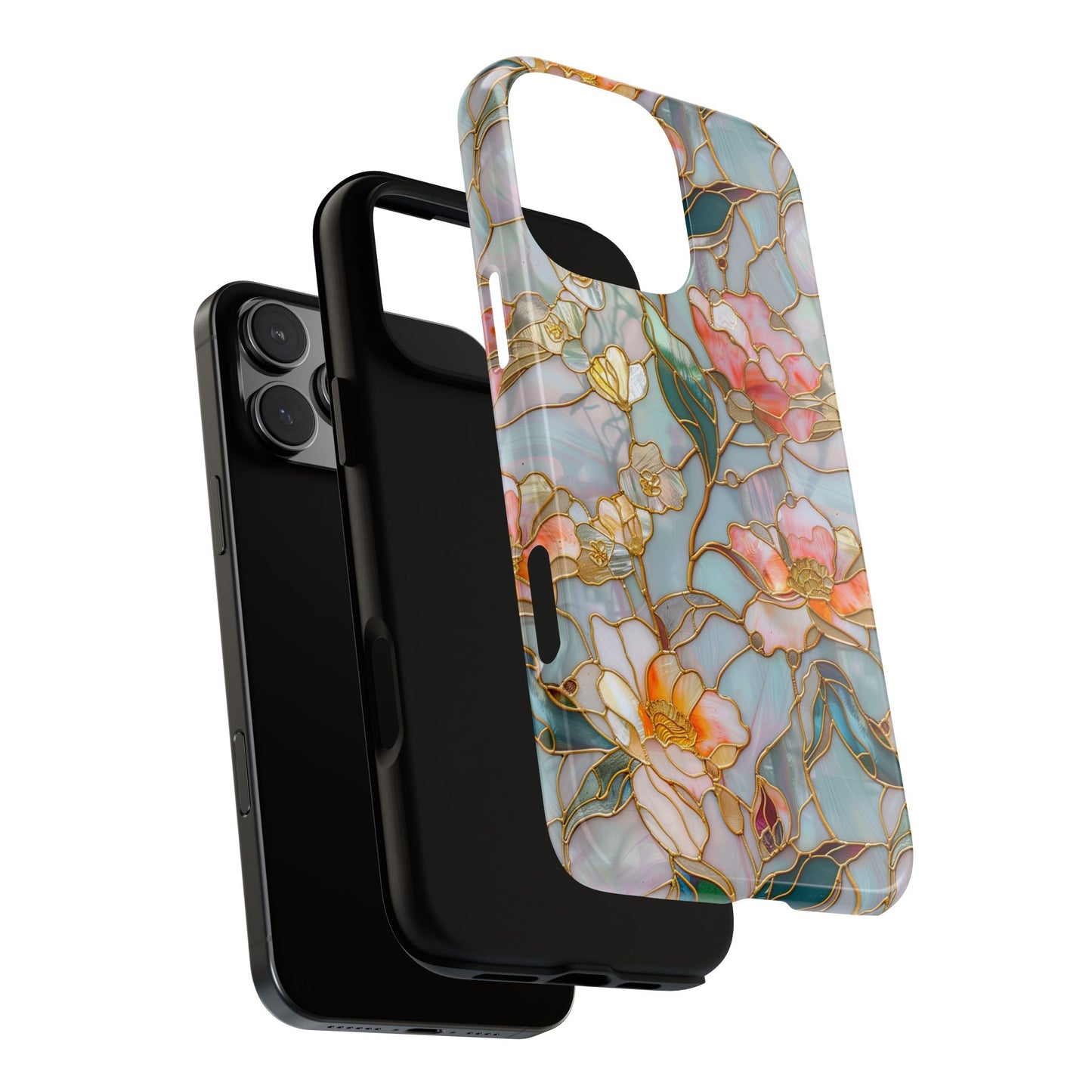 Floral Mosaic Glow Phone Case