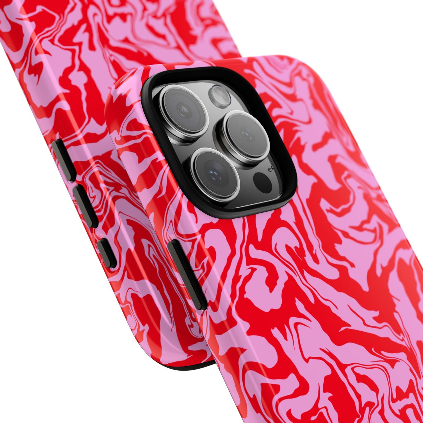 Dream Current | Pink and Red Swirl Phone Case