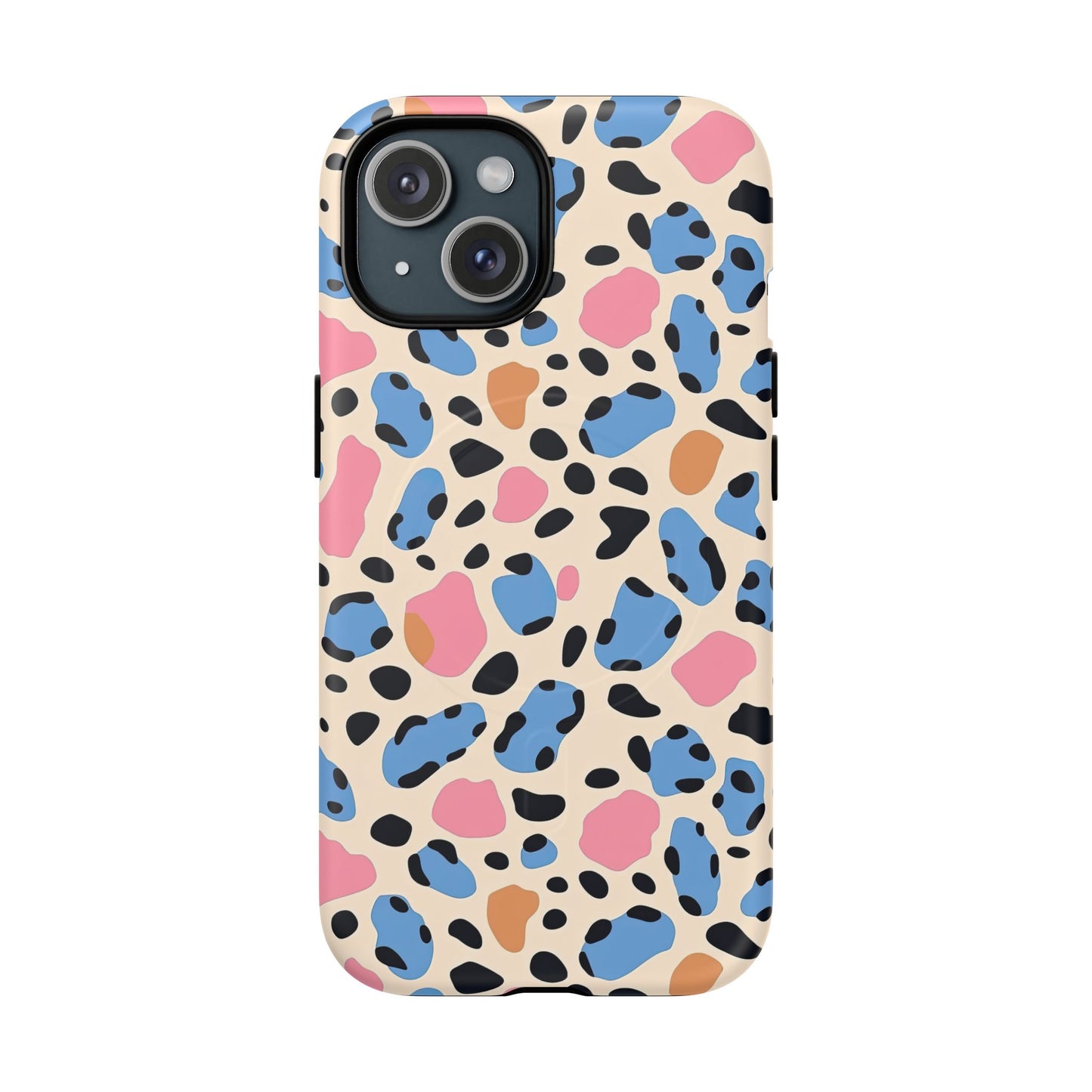 Terrazzo Leopard MagSafe Phone Case