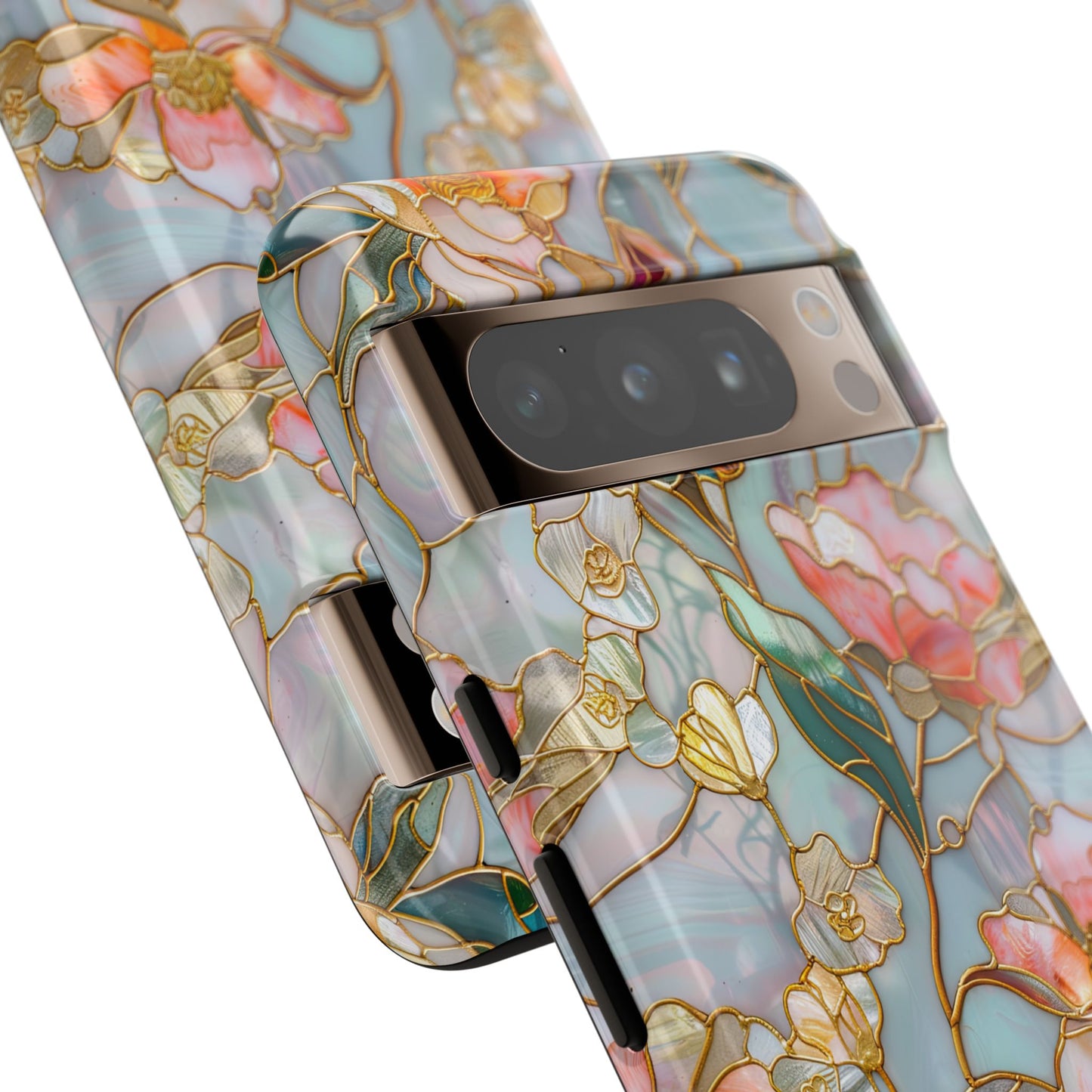 Floral Mosaic Glow Phone Case
