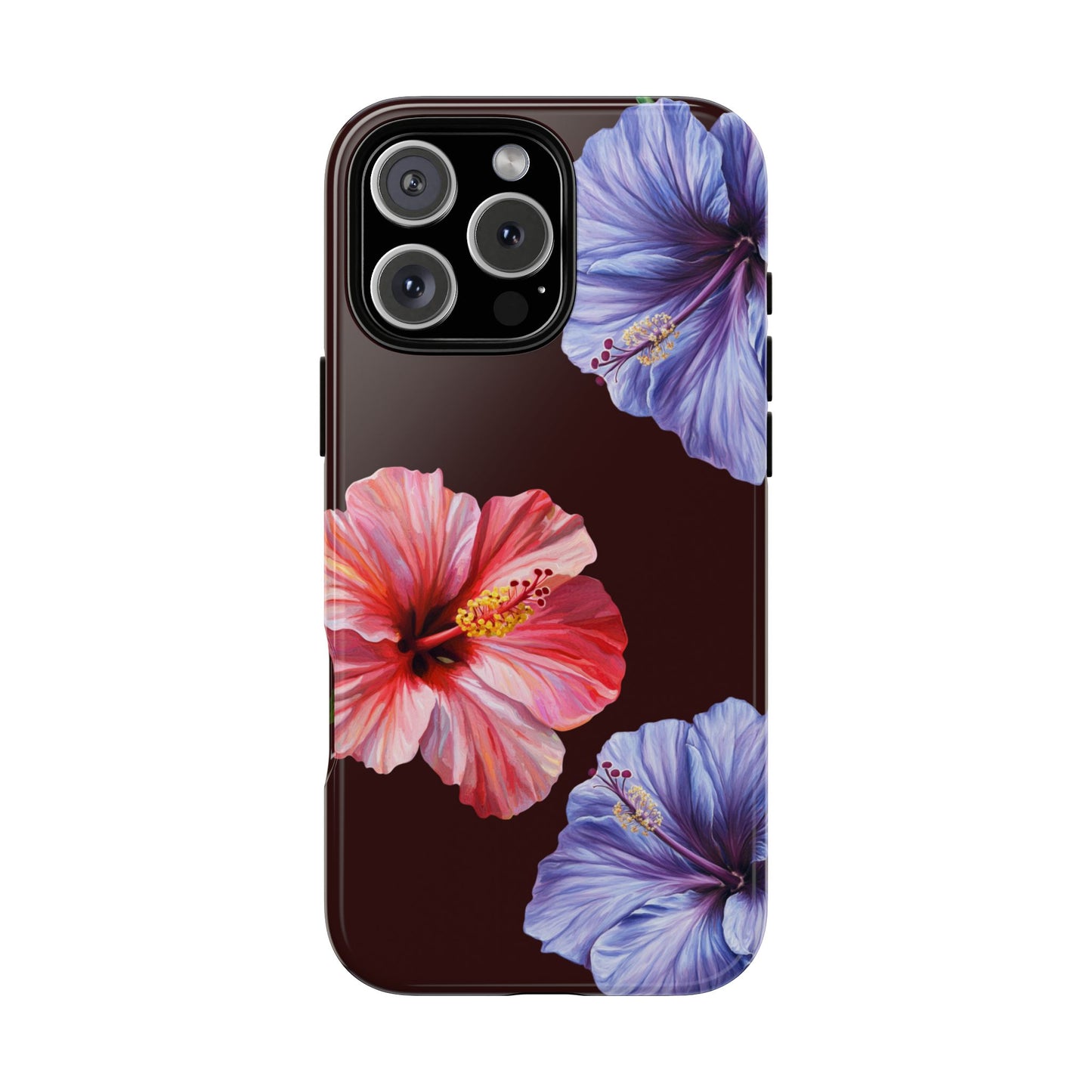 Hibiscus Flower | Purple and Pink Floral Phone Case