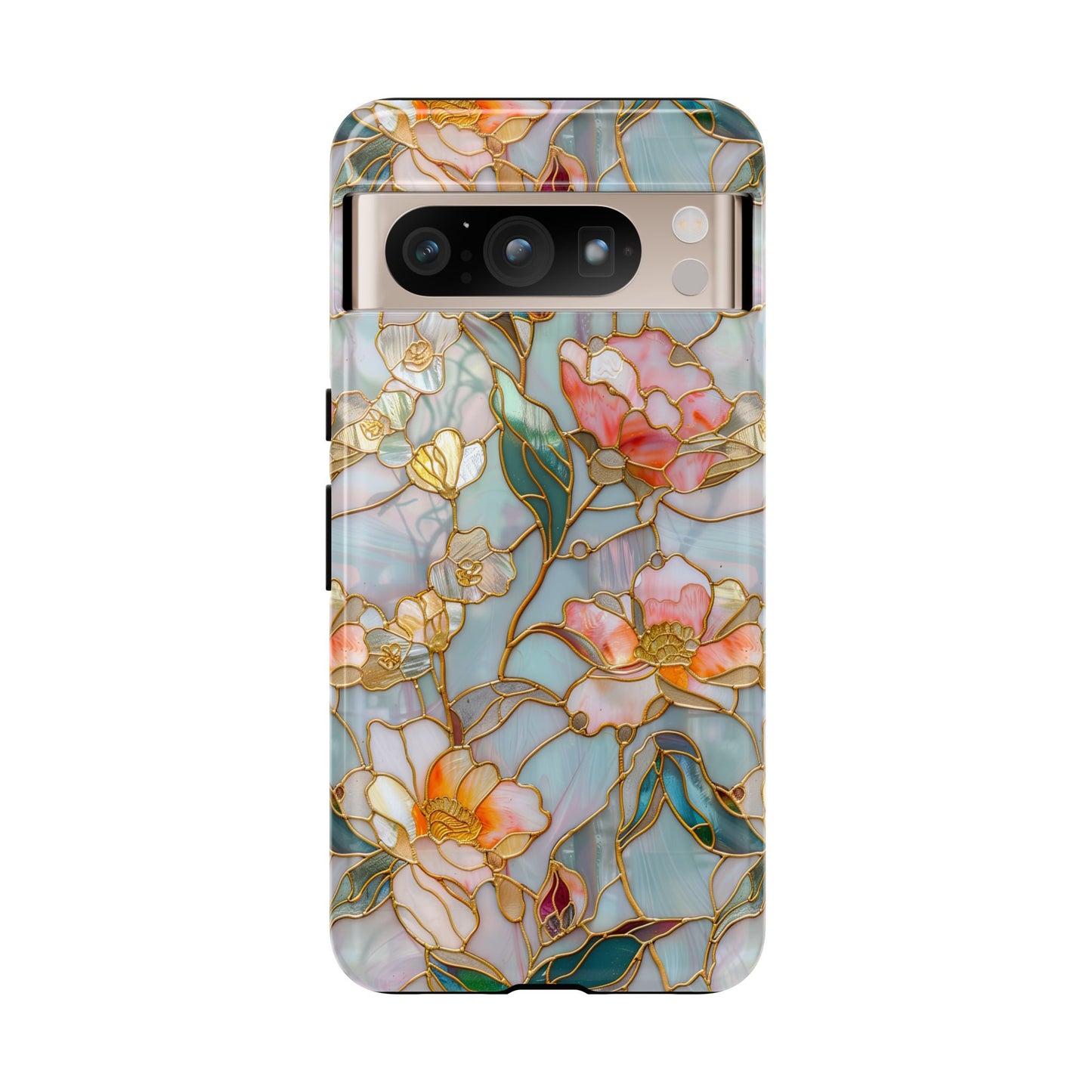 Floral Mosaic Glow Phone Case