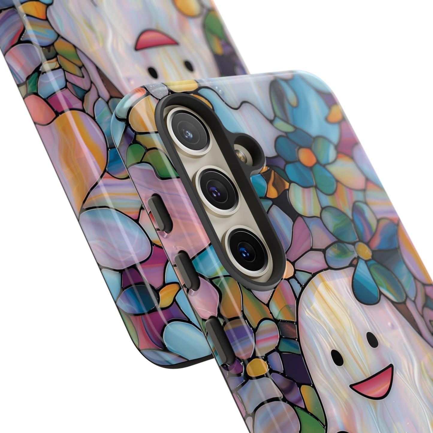 Ghostly Faux Glass Phone Case
