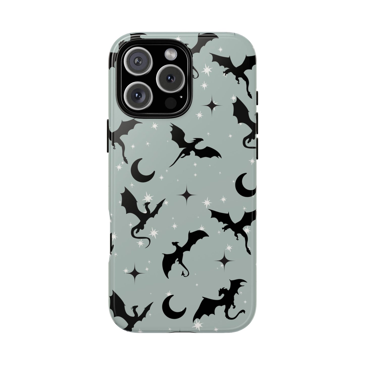Mythic Night Dragon Phone Case Green