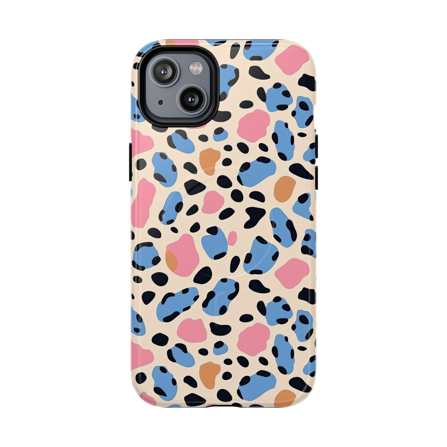 Terrazzo Leopard MagSafe Phone Case