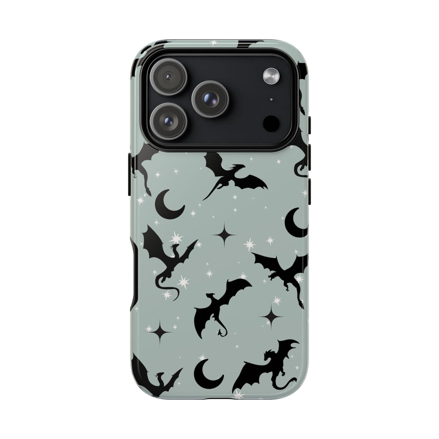 Mythic Night Dragon Phone Case Green