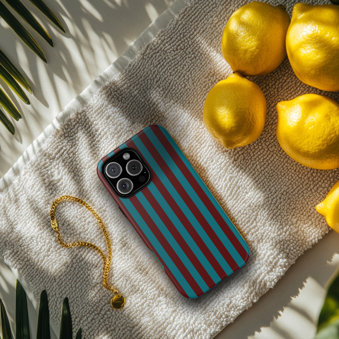 Striped Resort Phone Case